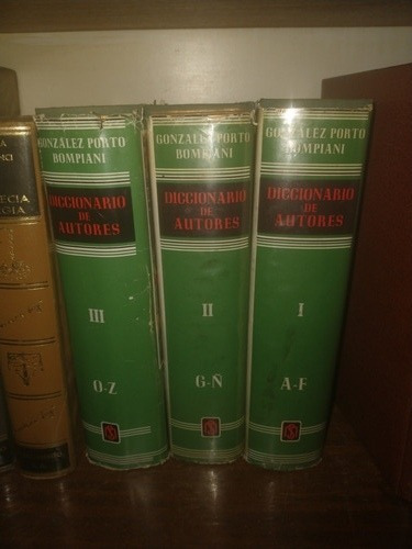 Diccionario De Autores Gonzalez Portó Bompiani. (Usado)