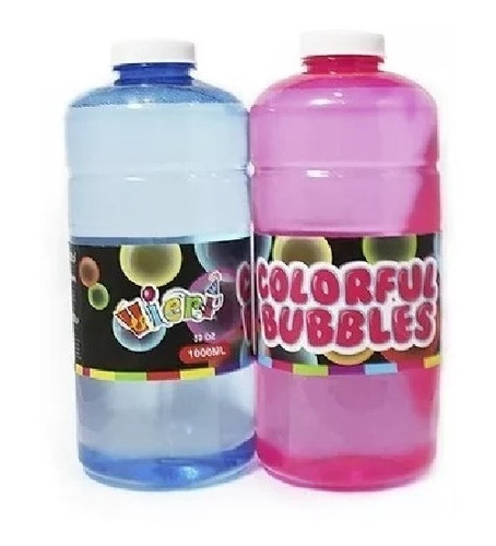 Liquido Burbujero Para Hacer Burbujas Jabon 1 Litro