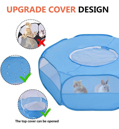 Carpa Para Mascotas, Corralito Para Animales Pequeños, Valla