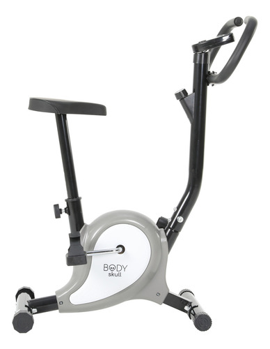 Bicicleta Fija Body Skull Tradicional Apta Usuarios 120 Kg - Gris 4002-a