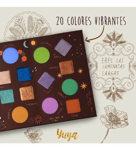 Yuya Set De Sombras 20 Tonos ¨vida¨