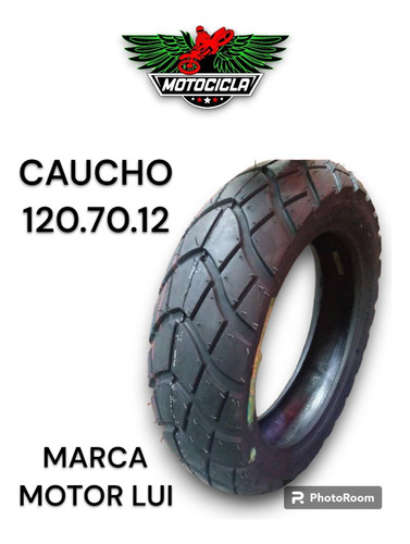 Caucho Moto 120/70/12