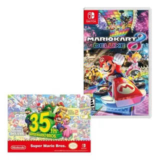 Mario Kart Deluxe 8 Standar Edition Nintendo Switch + Poster