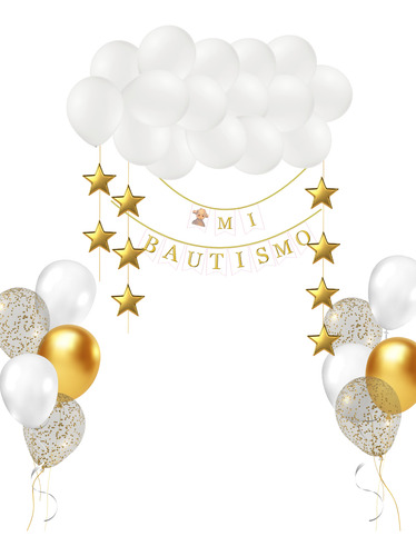 Kit De Decoracion Bautismo