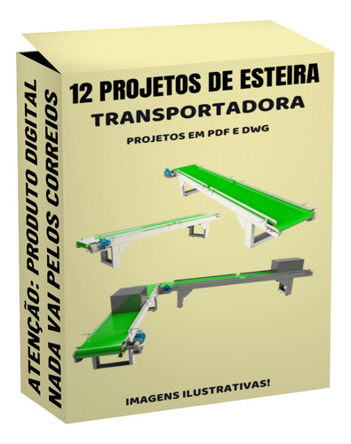 12 Projetos De Esteiras Transportadoras Em Pdf Para Fabricar