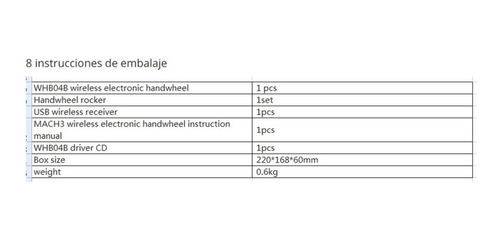 Mando A Distancia Mpg Cnc,4 Ejes Mach3 Whb04b-4, Inalámbrico
