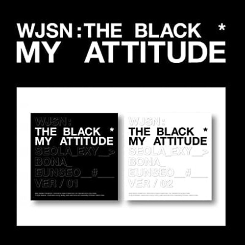 Cosmic Girls Wjsn : The Black My Attitude 1st Single Album V