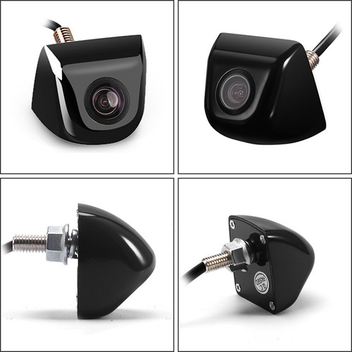 Cámara Ccd Fisheye Hd - Negra - Ccd Universal De Estilo Core