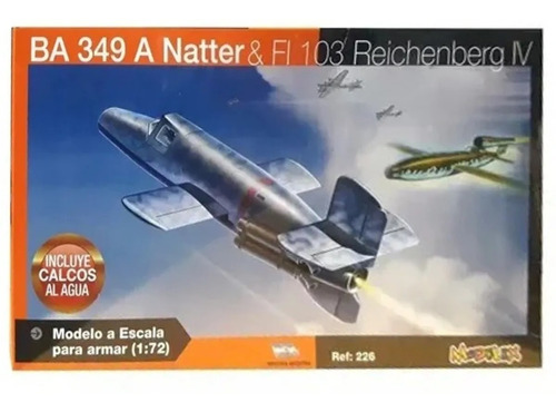 Modelex Aviones 1:72 Ba 349 A Natter & Fi 103 Playking