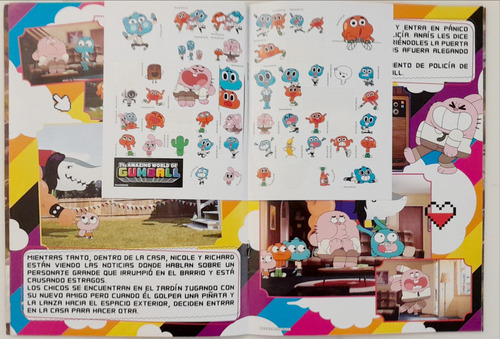 Revista Gumball Original Cartoon Network (Usado)