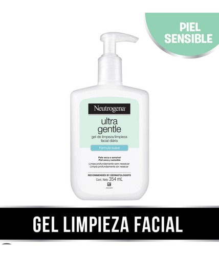 Gel De Limpieza Facial Neutrogena® Ultra Gentle® X 354 Ml.