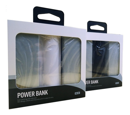 Powerbank Cargador Portátil 2200mah Carga Rápida Hikari B/n