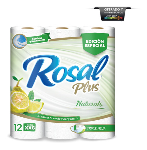 Papel Higienico Rosal Xxg, X12 Unidades