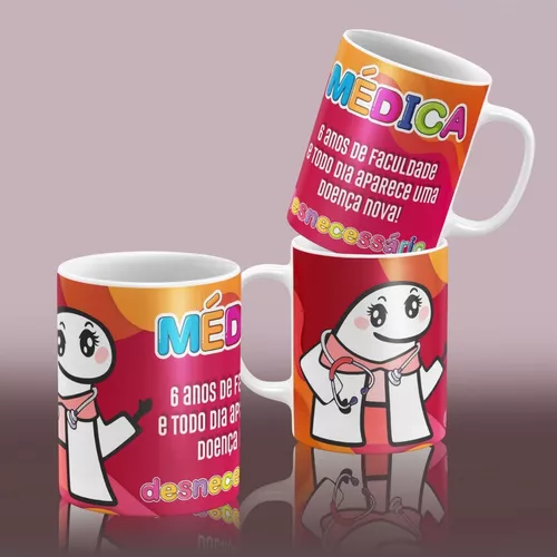 Caneca Flork Meme Personalizamos com Nome