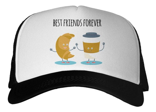 Gorra Best Friends Cafe Y Medialuna