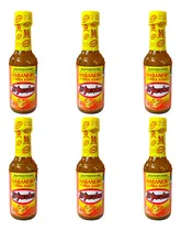 Comprar 6 Salsas Habanero Y Piña Asada El Yucateco 120ml C\u002Fu