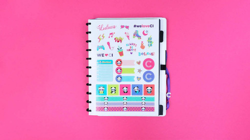 Caderno Inteligente Pandalu By Luluca - Grande