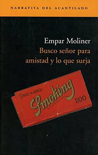 Libro Busco Señor Para Amistad Y Lo Que Surja De Moliner Emp