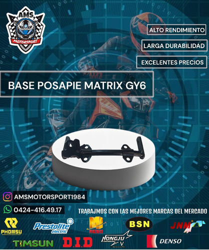 Base De Posapie Matrix Gy6 