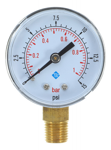 Manómetro De Compresor De Aire Npt De Alta Precisión 0-15 Ps