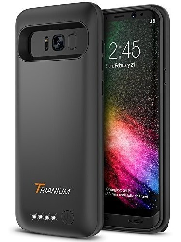 Galaxy S8 Battery Case, Trianium Atomic Pro S8 Paquete De Ba