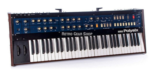 Imagen 3 de 5 de Korg-polysix-analog-ps-6-kiwi-midi-serviced-rare Novoo