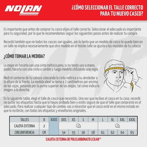 Casco N100-5 Orbiter N-com 68 Gris/ngo/rjo Xl Nolan