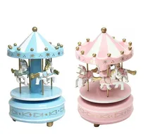 Comprar Cajita Musical Carrusel Calesita Rosa Regalo Bebe Rosa