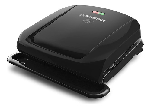 Churrasqueira Elétrica George Foreman Com Tampa E Termômetro