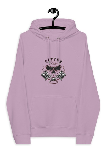 Buzo, Hoodie, Saco Con Bolsillo Antirrobo, Calavera Tatto 03