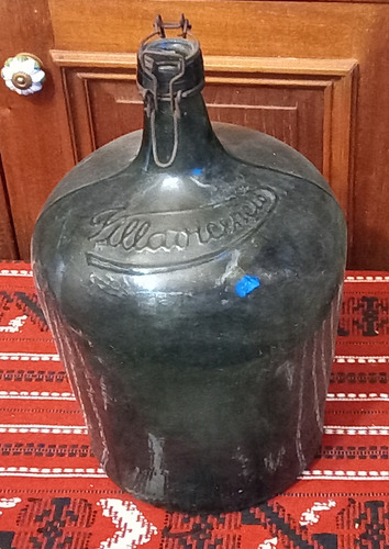 Antiguo Botellon De Agua Villavicencio 10 Lts. Decoración