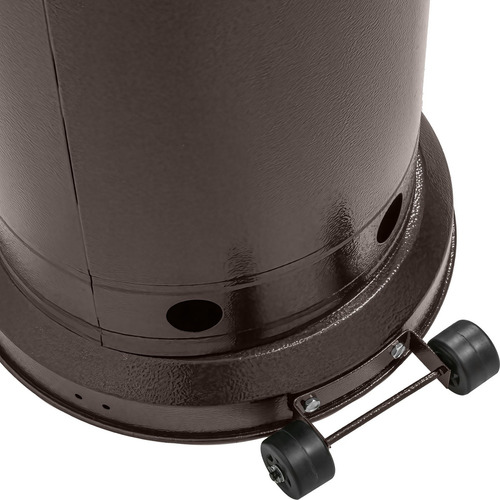 Aquecedor externo de aço inoxidável Gas Gutstark Lp Calenton Mushroom Color Coffee