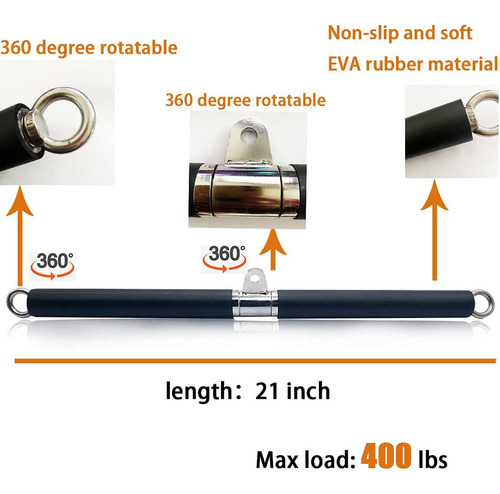 Fitness Lat Pulldown Bar Eva Para Entrenamiento De Tríceps