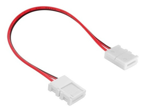 Cople Cable Tiras Led Un Color 15cm Conector Presión Steren