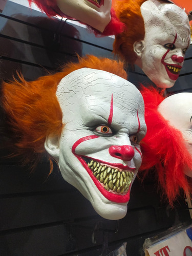 Máscara Payaso It Monster Chapter 2 Deluxe Disfraz Halloween