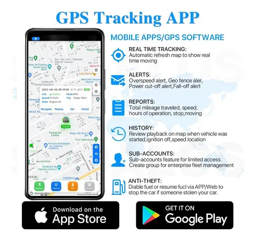 Gps Tracker 4g Con Alarma Sonora + Dos Controles + Simcard