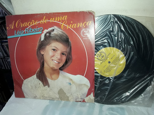 Lp Léa Ribeiro A Oraçâo De Uma Criança 1987 Capa C/avarias