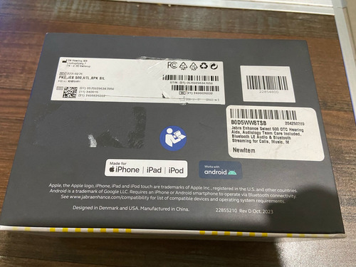 Jabra Audifonos Para Audicion Otc Plateado (Usado)