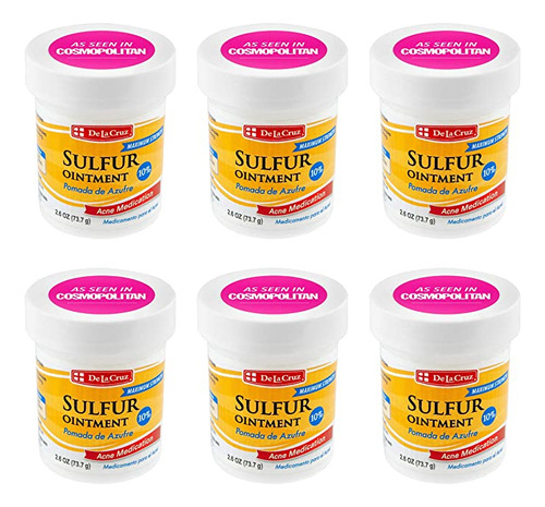 De La Cruz 10% Sulfur - Ung&uuml;ento Y Medicamento Para La.
