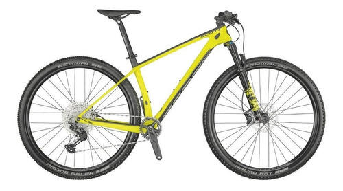 Mountain bike Scott Scale 930 2021 aro 29 M 12v freios de disco hidráulico câmbio Shimano XT M8100-SGS Shadow Plus cor yellow