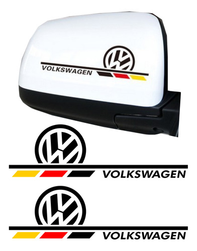 Adesivo Retrovisor Volkswagen Golf Bora Passat Gma014