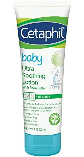 Loción Calmante Ultra Cetaphil Baby Con Manteca De Karité 