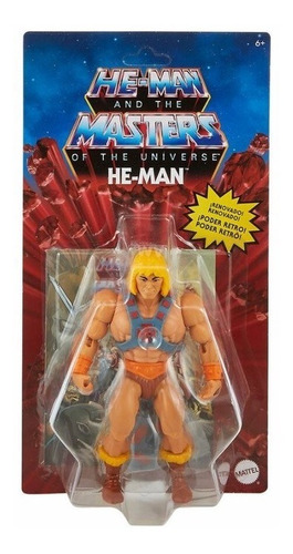 He-man Figura , 5.5 Renovado Poder Retro Mattel Original