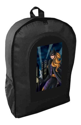 Mochila Negra Batman Adulto / Escolar E49