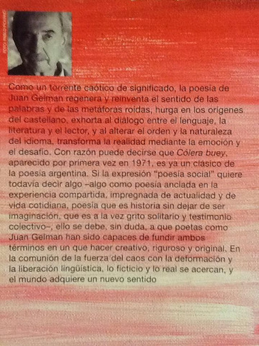 Cólera Buey - Juan Gelman