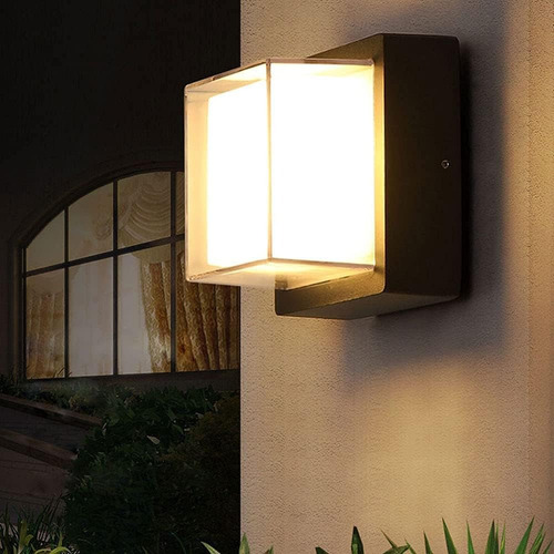 Lámpara Led De Pared Resistente Al Agua Para Exteriores