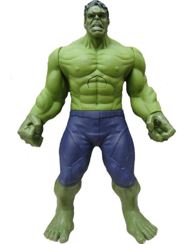 Boneco Hulk Vingadoreas Avengers 30cm C/ Luz E Som 