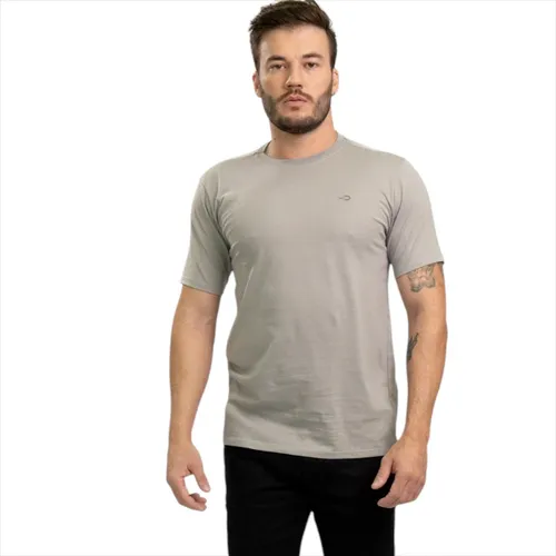 Camisetas Básica 100%algodão Pneuma Anti Pilling Cinza