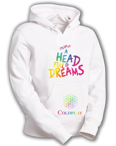 Sudadera Con Gorro De Coldplay A Head Full Of Dreams