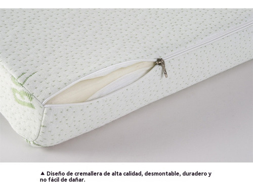 Almohada Memory Foam Almohada Cervical Ortopédica Ajustable